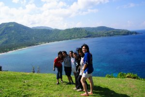 When blue and green being one, there's no more you can be feeling blue in here